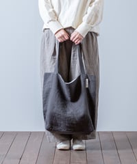 ★ATPOVA｜【 24WI12 】リネンキャンバス トートBAG(M)