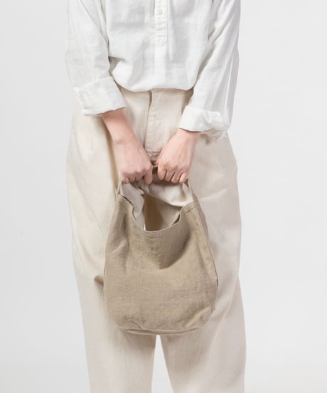 ★ARTEA｜【 artea-sheet008 】リネンシーツ｜ハンドBAG（Ｍ）