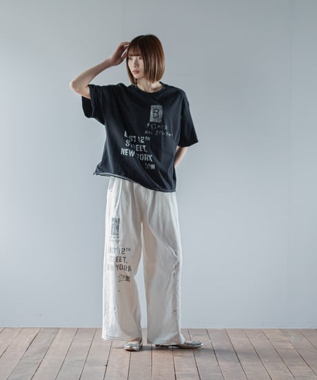 ARTE POVERA｜【 26SU57 】 ギルダン RE-10years ダメージT