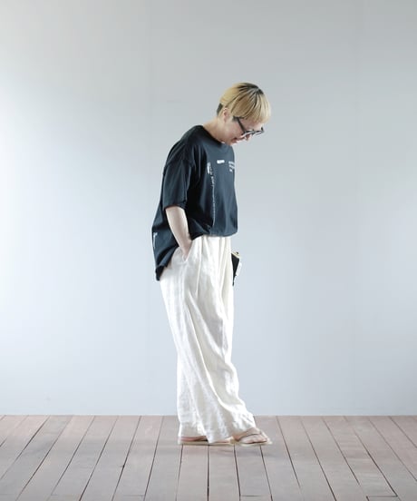 ★ARTE POVERA｜【 2025summer16 】ギルダン RE-｢ lavare le mani ｣プリントT
