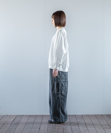 ARTE POVERA｜【 26WI06 】 ギルダン RE-裏毛ダメージ加工(ARTE)