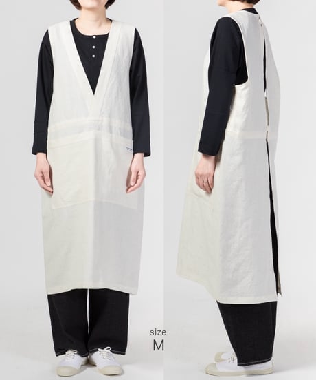 ★ARTEA｜【 artea-apron005】 ウェザーコットンエプロン
