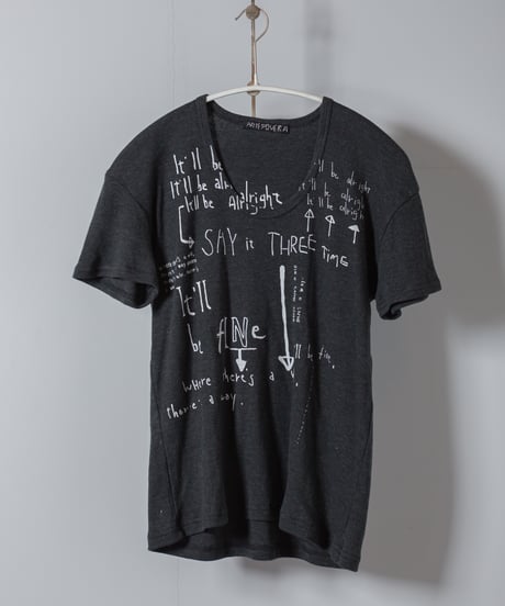ARTEPOVERA｜【 2026spring23 】 NATSUME X KOTETSU コラボ 「どうにかなるさ」 UネックフレンチT②