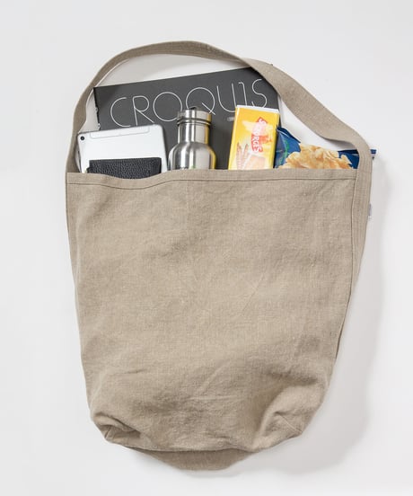 ★ARTEA｜【 artea-sheet011 】リネンシーツ｜ショルダー BAG（Ｌ）