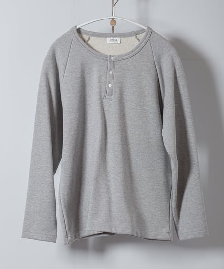 ATPOVA｜【 2026spring14 】 杢裏毛 ヘンリー