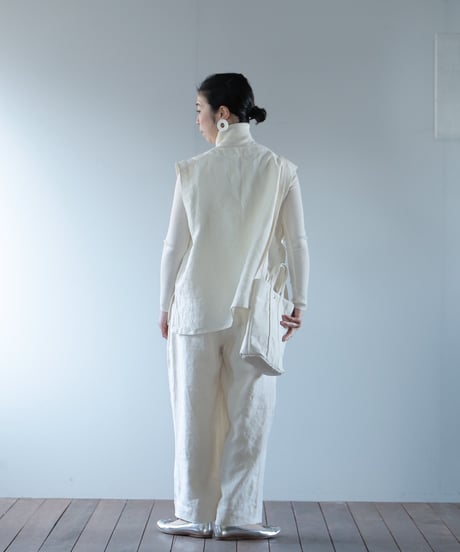 ★ATPOVA｜【 2025spring12】リネンキャンバス 2タックイージーPT
