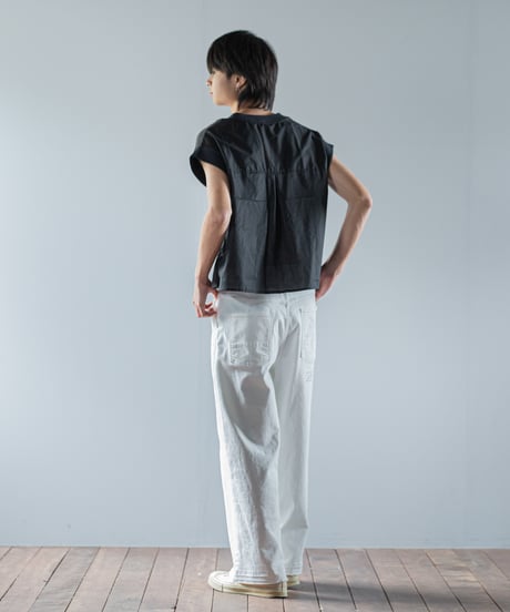 ARTE POVERA｜【 26SU58 】 12OZデニム 2タックワイドダメージ加工
