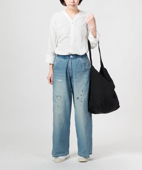 ★ARTEA｜【 artea-sheet011 】リネンシーツ｜ショルダー BAG（Ｌ）