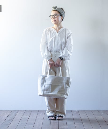ARTE POVERA｜【 2025spring39 】USEDフランスシーツ BAG(L)