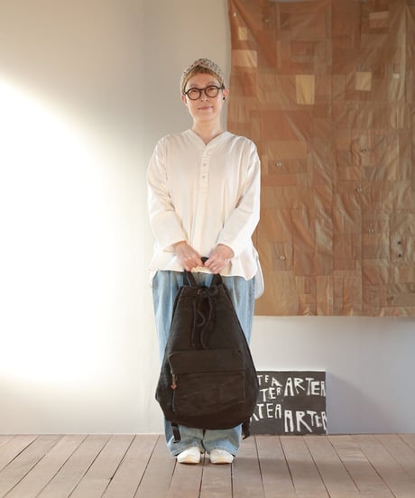 ARTE POVERA｜【 23WI45 】チェコ軍麻袋 RE-巾着リュック