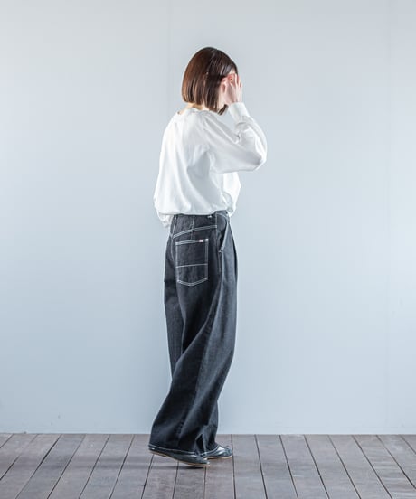 ATPOVA｜【 26WI07(TEIBAN - ATP002) 】 12OZデニム 2タックPT