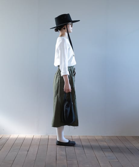ARTE POVERA｜【 artea-reclothing213 】USファティーグシャツ RE-スカート