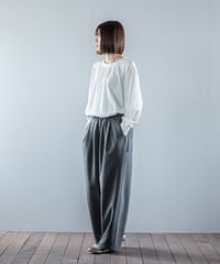 ATPOVA｜【 26WI09 】 ウール混ダンボールニット 2タックワイドPT