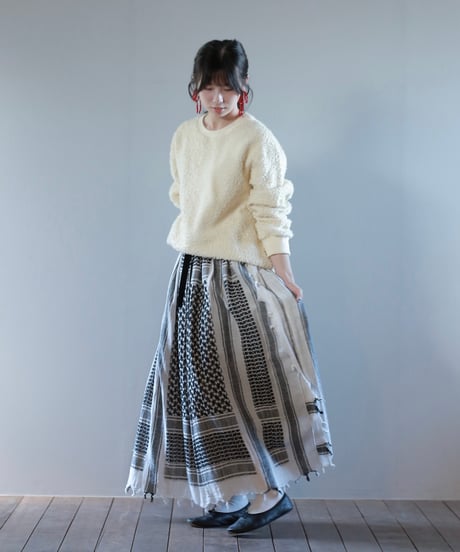 ARTE POVERA｜【 artea-reclothing951 】アフガンストール ｜RE-MIXスカート