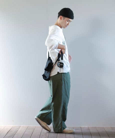 ARTE POVERA｜【 artea-reclothing204 】USランドリーBAG RE-タック＆ダーツワイドパンツ