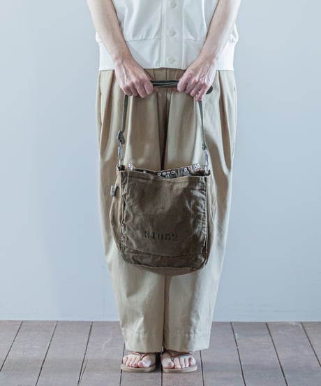 ARTE POVERA｜【 26SU18 】 スイスキャンバス RE-ショルダーBAG
