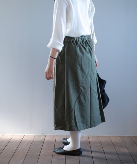 ARTE POVERA｜【 artea-reclothing213 】USファティーグシャツ RE-スカート