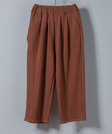 ATPOVA｜【 2025winter06 】 Linen cotton 裏毛 2タックワイドPT