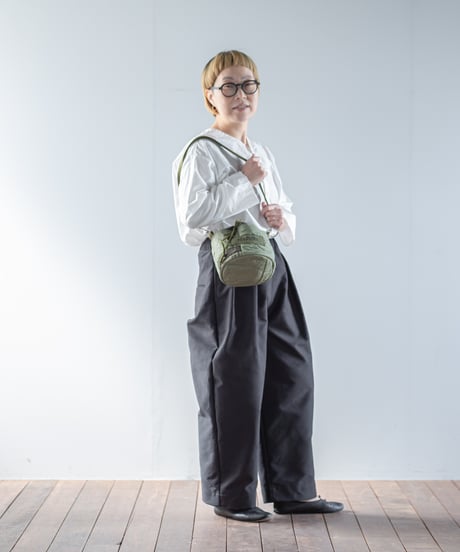 ARTE POVERA｜【 2025winter66 】 チェコキルトパンツ RE-巾着ショルダー