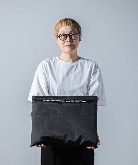ARTE POVERA｜【 24SU30 】ドイツランドリーBAG RE-PCクラッチポーチ（L）