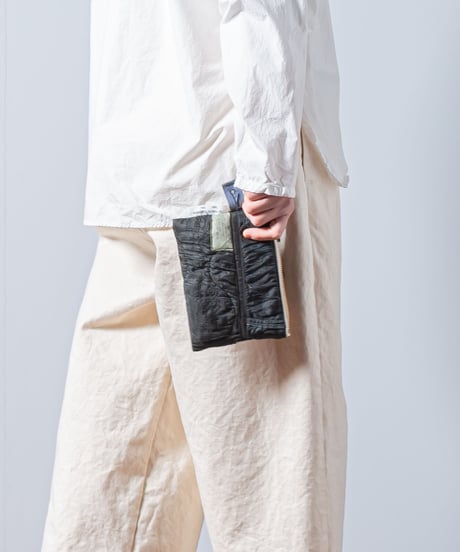 ★ARTE POVERA｜【 artea-fw2377 】U.Sキルトライナー製品染 RE-ポーチ（S）