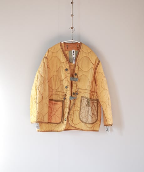 ARTE POVERA｜【 artea-fw2380 】U.Sキルトライナー製品染 RE-JKT