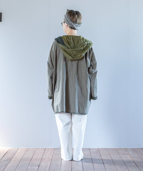 ARTE POVERA｜【 2025spring75 】オランダシェラフ染 RE-フードJKT