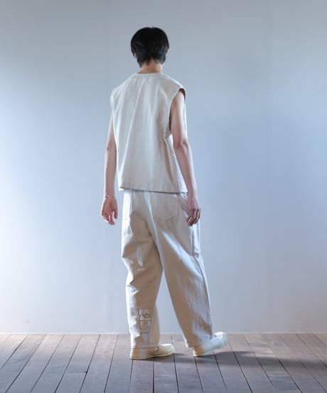 ARTE POVERA｜【 23SP47 】フランスUSEDシーツ RE-ベスト