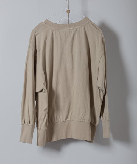 ATPOVA｜【2026spring60(TEIBAN - ATP010)】 16/-ムライト天竺 クルートレーナー(製品染)