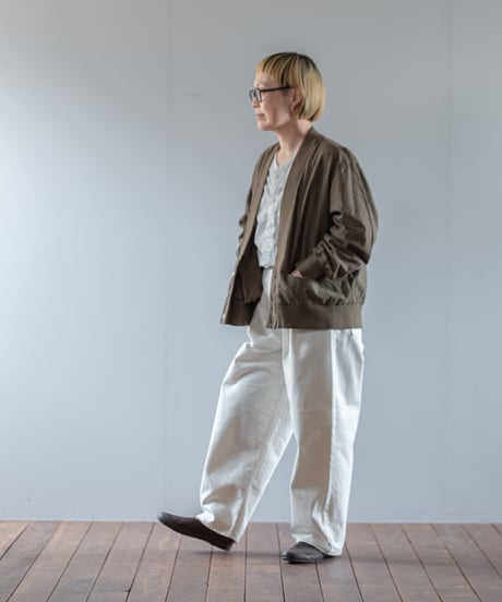 ATPOVA｜【 2025winter33 】 L/C リブカーディガン（製品染）