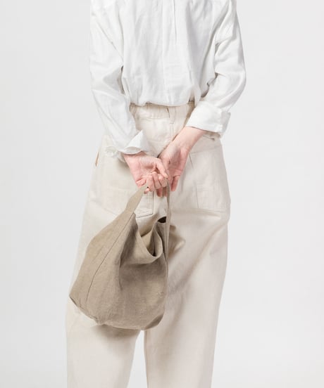 ★ARTEA｜【 artea-sheet008 】リネンシーツ｜ハンドBAG（Ｍ）