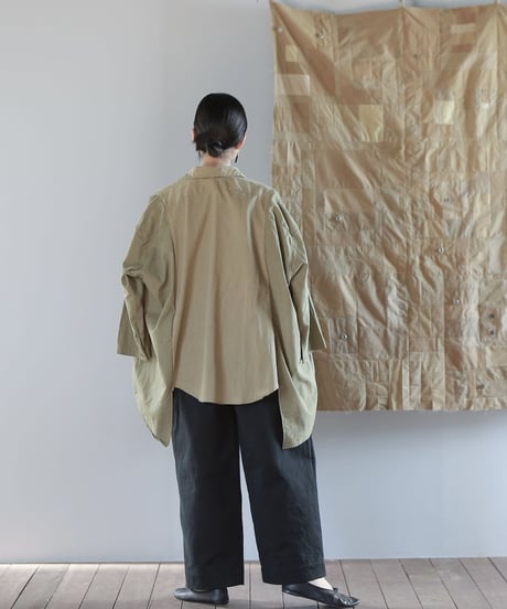 ARTE POVERA｜【 artea-reclothing602 】ユーロアーミー RE-ワイドシャツ