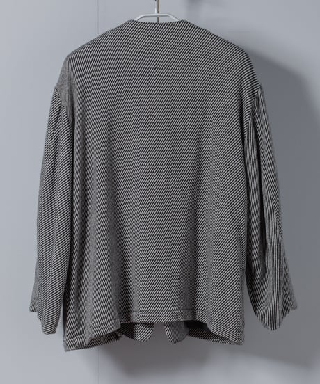 ATPOVA｜【 2025winter24 】 コットンウール ノーカラーJKT（裏付き）