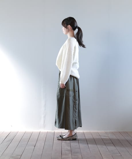ARTE POVERA｜【 artea-reclothing203 】ミリタリーシャツ RE-スカート