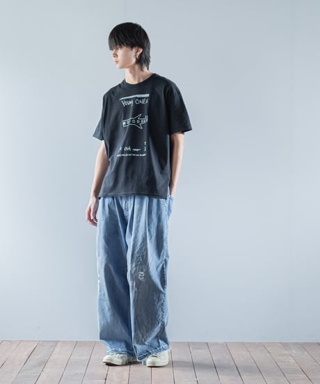 ATPOVA｜【 26SU60 】 12OZデニム 2タックワイドダメージ加工