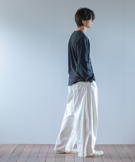 ARTE POVERA｜【 ARTEA - 26SP21 】 NATSUME X KOTETSU コラボ 「どうにかなるさ」 ギルダン RE-message ロンT②