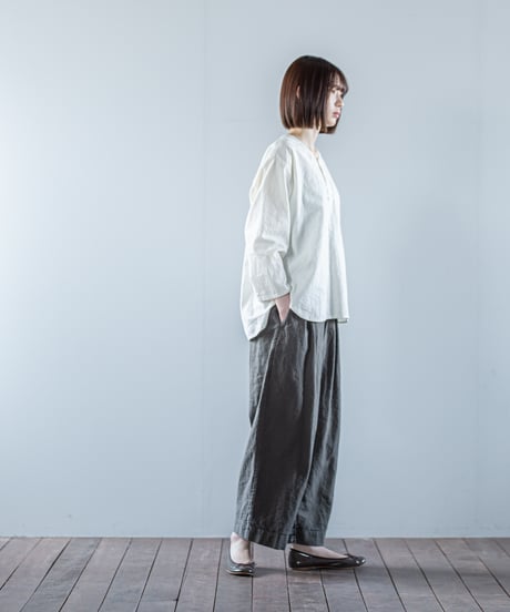 ATPOVA｜【 26WI14 】 L/Cキャバス NEWヘンリーSH(製品染)