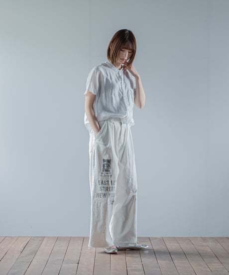 ARTE POVERA｜【 26SU58 】 12OZデニム 2タックワイドダメージ加工