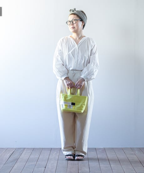 ATPOVA｜【 2025spring07 】インドコットンストライプ BAG(S)