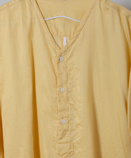 ATPOVA｜【 2026spring37 】 コットンカルゼ洗いざらし VネックSH