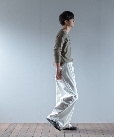 ATPOVA｜【 2025winter16 】 12OZデニム 2タックワイドカットオフパンツ