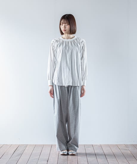 ATPOVA｜【 26WI02 】 ドビーストライプ クルーSH