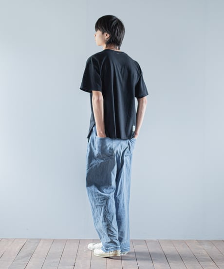 ATPOVA｜【 26SU60 】 12OZデニム 2タックワイドダメージ加工