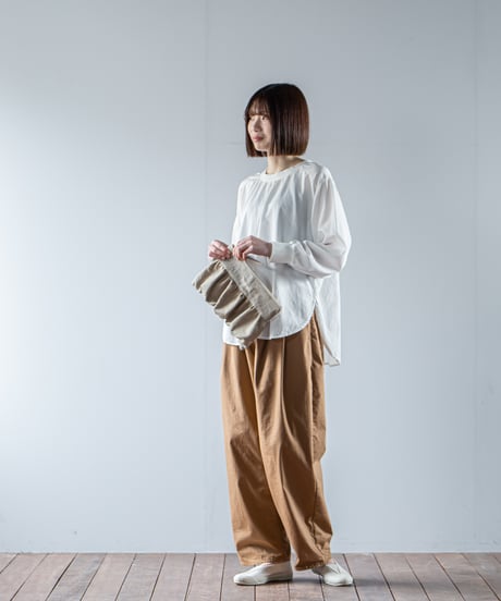 ARTE POVERA｜【 26WI22 】 イタリアシーツ RE-ポーチ(M)