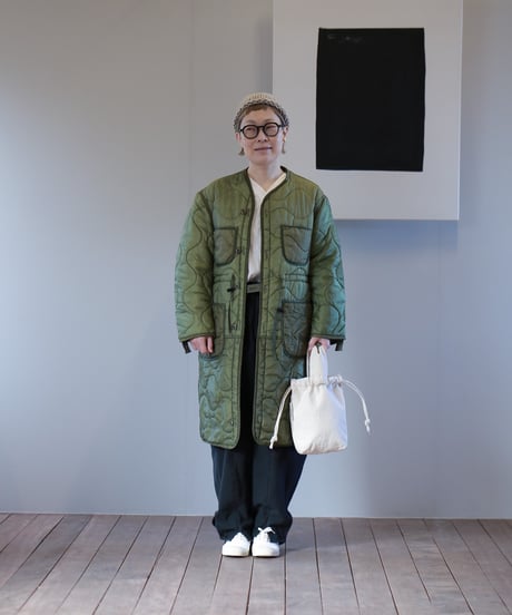 ARTE POVERA｜【 artea-reclothing218 】USキルトジャケット RE-ハーフコート
