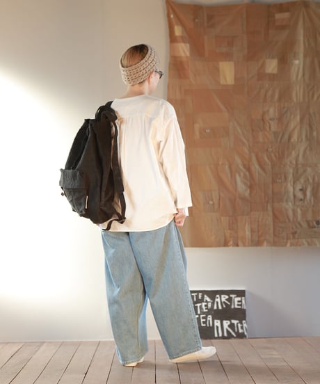 ARTE POVERA｜【 23WI45 】チェコ軍麻袋 RE-巾着リュック