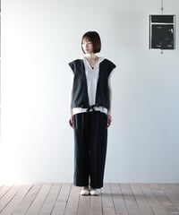 ATPOVA｜【 26SU81 】 コットンリネン染め ボレロジレ
