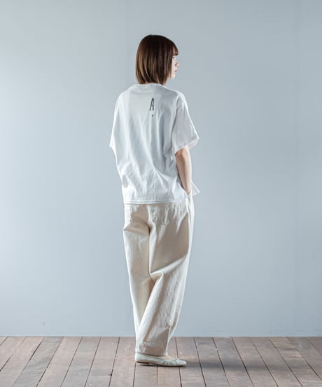 ★ARTE POVERA｜【 26SU51 】 ギルダン RE-「0402」PHOTO＆シルクMIX Tシャツ