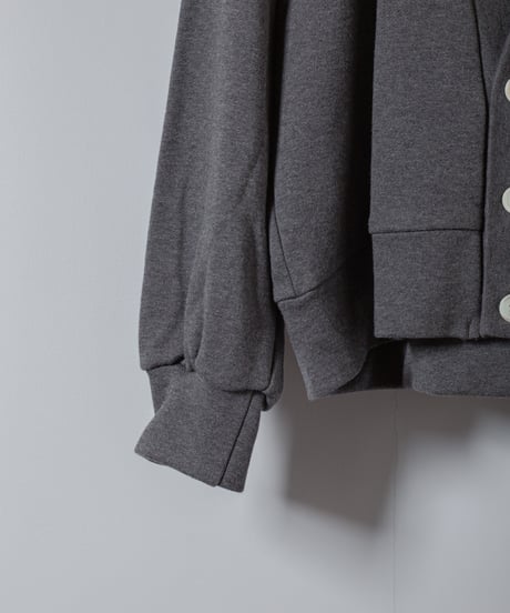 ATPOVA｜【 2026spring16 】 杢裏毛 カーディガン
