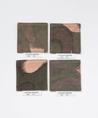 ★ARTEPOVERA【 artea-regoods018 】ハンガリー迷彩テント RE-コースター４枚セット